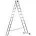Лестница СИБИН универсальная, двухсекционная, 7 ступеней 38823-07 купить в Ноябрьске