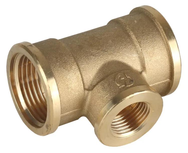 Тройник GENERAL FITTINGS переходной, латунь, г/г/г, 1"-1/2"-1" 51061-1-1/2-1 купить в Ноябрьске