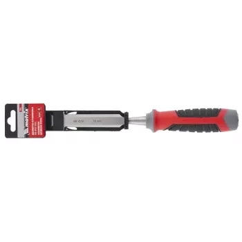 Долото-стамеска 18 мм 60 CrV трехкомпонентная обрезиненная рукоятка MATRIX 24753 купить в Ноябрьске