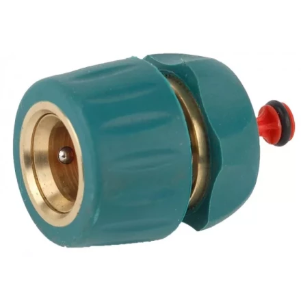 Соединитель RACO &quot;Profi-Plus&quot; (шланг-насадка), латунный с покрытием TPR, с автостопом, 1/2&quot; 4244-55105B купить в Ноябрьске