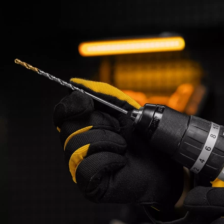 Сверло спиральное по металлу 4,2 х 119 мм, Р6М5, Golden Tip, удлиненное Denzel 718251 купить в Ноябрьске