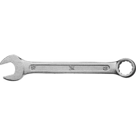 Ключ комбинированный гаечный ЗУБР &quot;СТАНДАРТ&quot;, оцинкованный, 19мм 27112-19 купить в Ноябрьске