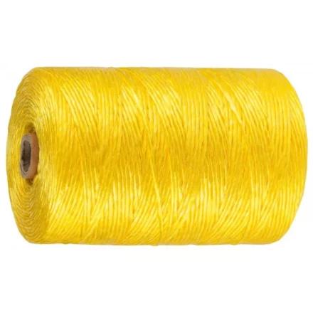 Шпагат ЗУБР многоцелевой полипропиленовый, желтый, d=1,8 мм, 500 м, 50 кгс, 1,2 ктекс 50037-500 купить в Ноябрьске