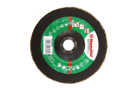 Круг Лепестковый Торцевой (КЛТ) HAMMER КЛТ 1 Ф180х22 Р80 213-015 купить в Ноябрьске