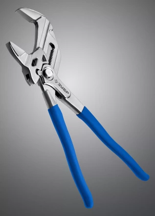 ЗУБР КГК-250 250 мм, клещи переставные-гаечный ключ (22436) купить в Ноябрьске