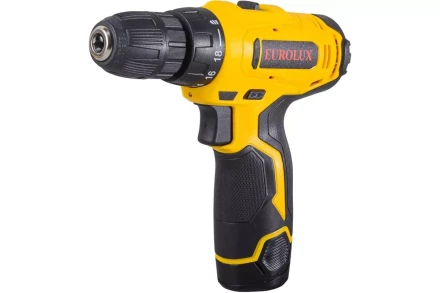 Дрель-шуруповерт Eurolux ДА-12/2Li 72/14/38 купить в Ноябрьске