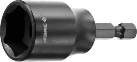 ЗУБР 17 мм, 60 мм, удлиненная, ударная бита с торцевой головкой, Профессионал (26377-17) купить в Ноябрьске