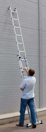 Лестница СИБИН универсальная, двухсекционная, 8 ступеней 38823-08 купить в Ноябрьске