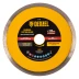 Диск алмазный сплошной, супертонкий, 180 х 25,4 мм, горячее прессование, мокрое резание// Denzel 73158 купить в Ноябрьске