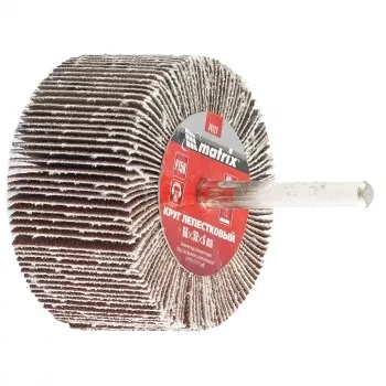 Круг лепестковый для дрели 60 х 30 х 6 мм Р 100 MATRIX 74125 купить в Ноябрьске