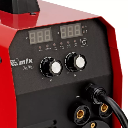 Аппарат инвертор. полуавтомат. cварки MTX MIG-160S 94301, 160A, ПВ 60%, катушка 5 кг купить в Ноябрьске