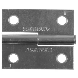 Петля дверная STAYER &quot;MASTER&quot; разъемная, цвет белый цинк, левая, 50мм 37613-50-1L