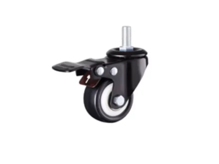 Колесо мебельное поворотное SCZTB 25 50 мм с болтом и тормозом 1027261 купить в Ноябрьске