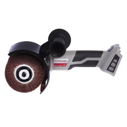 Щеточная шлифовальная машина с бесщеточным (вентильным) двигателем ИНТЕРСКОЛ ШМ-110/18ВЭ аккумуляторная Li-ion АПИ (картон, без аккум. и ЗУ) купить в Ноябрьске
