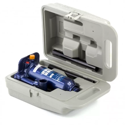 Домкрат гидравлический бутылочный 4 т h подъема 188-363 мм в пластиковом кейсе Stels 51174 купить в Ноябрьске