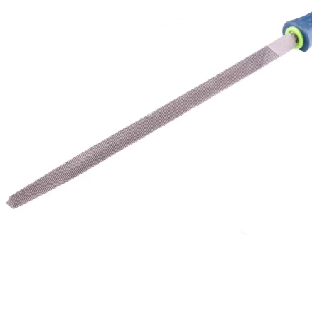 Напильник 250 мм трехгранный двухкомпонентная рукоятка №2 Сибртех 16030 купить в Ноябрьске