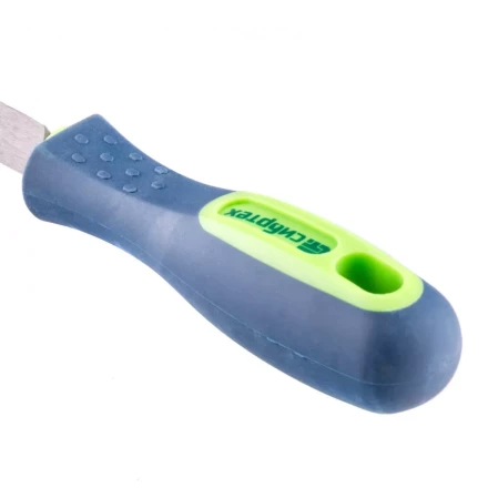 Напильник 250 мм трехгранный двухкомпонентная рукоятка №2 Сибртех 16030 купить в Ноябрьске