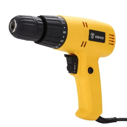 Дрель-шуруповерт сетевой DEKO DKSD400W, 063-4086 купить в Ноябрьске