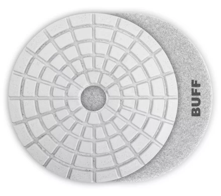 ЗУБР 125 мм, BUFF, мокрое шлифование, алмазный гибкий шлифовальный круг АГШК, Профессионал (29867-10000) купить в Ноябрьске