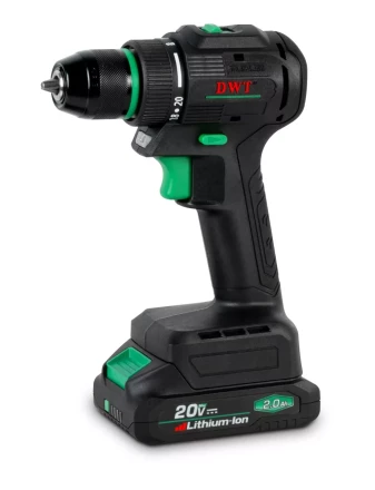 Бесщёточная аккумуляторная дрель-шуруповёрт DWT ABSP-20 DNM-2 BMC купить в Ноябрьске