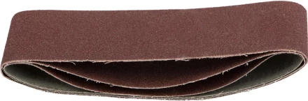 Лента STAYER &quot;MASTER&quot; шлифовальная универсальная бесконечная на тканевой основе, для ЛШМ, P100, 75х533мм, 3шт 35442-100 купить в Ноябрьске