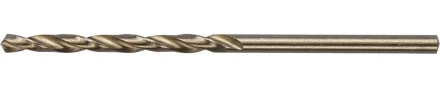 Сверло ЗУБР &quot;КОБАЛЬТ&quot; по металлу, цилиндрический хвостовик, быстрорежущая сталь Р6М5К5, класс точности А1, 3х61мм, 2шт 4-29626-061-3-K2 купить в Ноябрьске