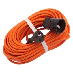 Удлинитель-шнур силовой 20 м, 10A, тип УХ10, 1 розетка, Россия Сибртех 96052