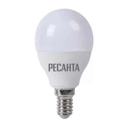 Лампа светодиодная РЕСАНТА LL-R-G45-7W-230-4K-E14 76/1/8 купить в Ноябрьске