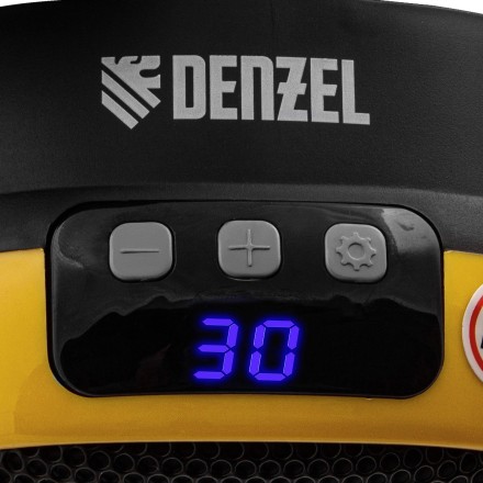 Тепловентилятор портативный керамический Denzel DTFC-700, 3 реж. вентилятор, нагрев 700 Вт 96407 купить в Ноябрьске