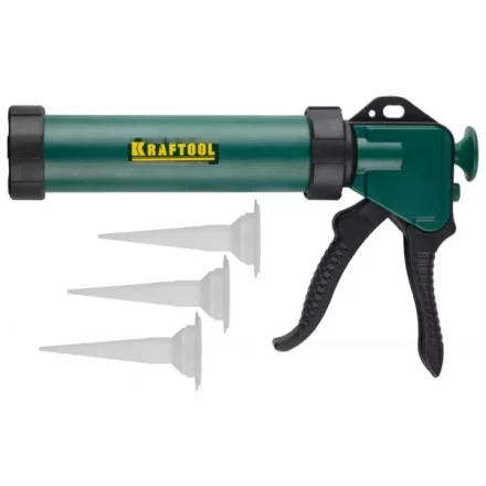 Пистолет для герметика KRAFTOOL &quot;KraftSeal&quot; 06677, закрытый, 320мл 06677_z01 купить в Ноябрьске