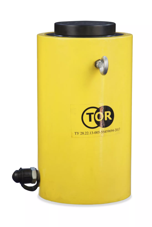 Домкрат гидравлический телескопический TOR HHYG-15510D (ДТ15Г510) 15 т (3 уровня) 1004683 купить в Ноябрьске