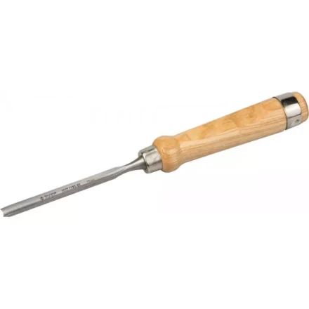 Стамеска-долото ЗУБР &quot;ЭКСПЕРТ&quot; полукруглая с деревянной ручкой, хромованадиевая сталь, 10мм 1822-10_z01 купить в Ноябрьске