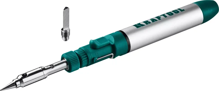SolderGas 70A набор 3-в-1, газовый паяльник, горелка, фен, 30-70 Вт,  1300°С 55504-H3 купить в Ноябрьске