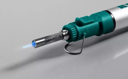 SolderGas 70A набор 3-в-1, газовый паяльник, горелка, фен, 30-70 Вт,  1300°С 55504-H3 купить в Ноябрьске