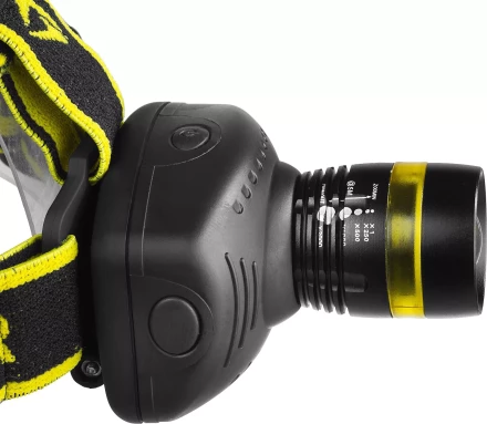 Фонарь STAYER &quot;PROFESSIONAL&quot; налобный светодиодный, 3Вт(140Лм), регулируемый фокус, 3 режима, 3ААА 56566 купить в Ноябрьске