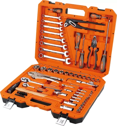 Набор инструментов Кратон TS-10 1/2 и 1/4 72 пр 2 28 09 010 купить в Ноябрьске