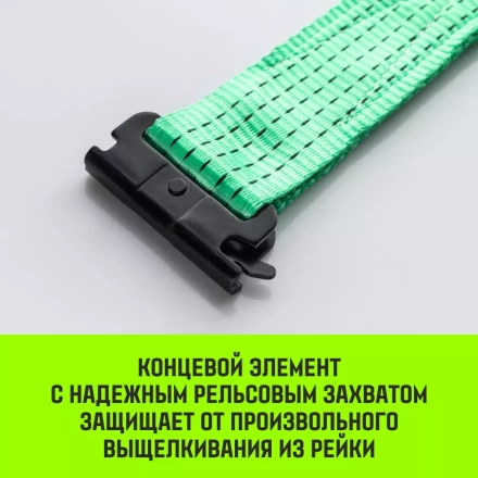 Ремень стяжной Евроборт (концевики ласточкин хвост) HITCH REGULAR 50 мм STF 400 DaN 3600 кг 4 м. (SZ068106) купить в Ноябрьске