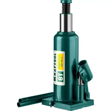 Домкрат гидравлический бутылочный &quot;Kraft-Lift&quot;, сварной, 8т, 228-447мм, KRAFTOOL 43462-8 43462-8_z01 купить в Ноябрьске