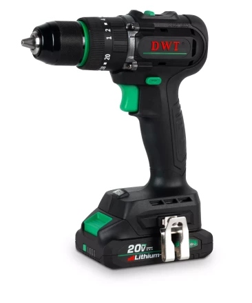 Бесщеточная аккумуляторная ударная дрель-шуруповерт DWT ASBP-20 DNG-2 BMC купить в Ноябрьске