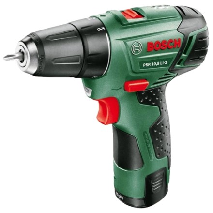 Аккумуляторная дрель BOSCH PSR 10,8 LI-2 1 аккумулятор (0.603.972.925) купить в Ноябрьске