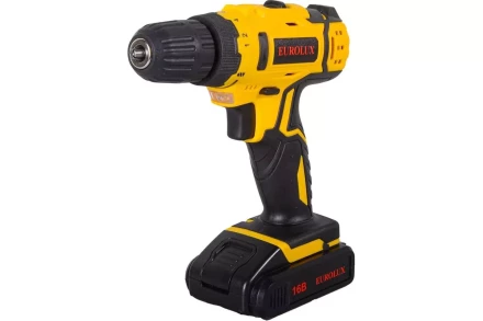 Дрель-шуруповерт Eurolux ДА-16/2Li 72/14/51 купить в Ноябрьске