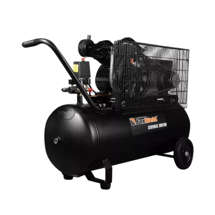 Компрессор масляный ременной AEROMAX 390/100 FoxWeld купить в Ноябрьске