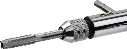 Метчикодержатель ЗУБР "ПРОФЕССИОНАЛ" с храповым механизмом и реверсом М3 - М10, 85 / 100 мм 28137-85_z01 купить в Ноябрьске