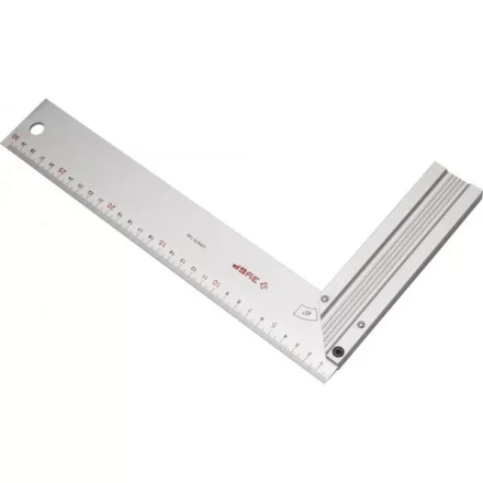 Угольник ЗУБР &quot;ЭКСПЕРТ&quot; столярный, жесткое профилированное полотно, усиленная алюминиевая рукоятка, 300мм 34395-30 купить в Ноябрьске