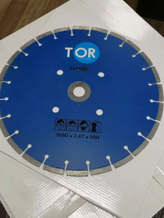 Диск по бетону для швонарезчиков HQR500A-2 (E) 350Dx3,6Tx50H (Cutter Disc 350 mm) 1019723 купить в Ноябрьске