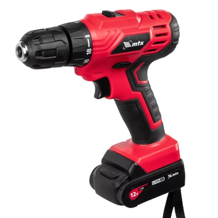 Дрель-шуруповерт аккумуляторная MTX MCDL-12-02, Li-Ion, 12 В, 2 акк. 26182 купить в Ноябрьске