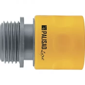 Соединитель пластмассовый быстросъемный внеш. резьба 3/4 однокомпонентный PALISAD LUXE 66263 купить в Ноябрьске