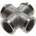 Крестовина GENERAL FITTINGS никелированная латунь, г/г/г/г, 3/4&quot; 51048-3/4 купить в Ноябрьске