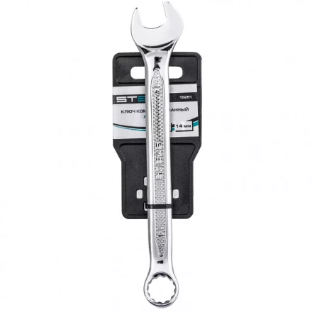 Ключ комбинированный 14 мм CrV антислип Stels 15251 купить в Ноябрьске