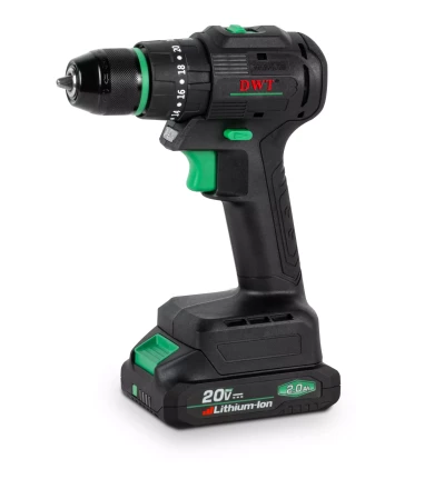 Бесщёточная аккумуляторная ударная дрель-шуруповёрт DWT ASBP-20 DNM-2 BMC купить в Ноябрьске